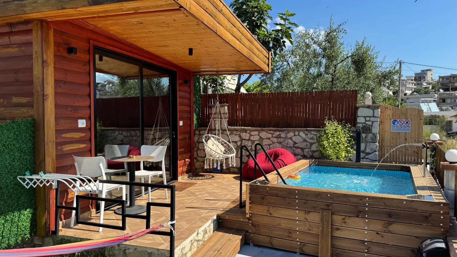 Prázdninový dům Vila The Pool Pushi Park Ksamil Albánie